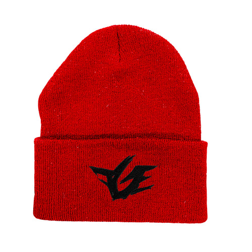 FGE Beanie (Red/Black)