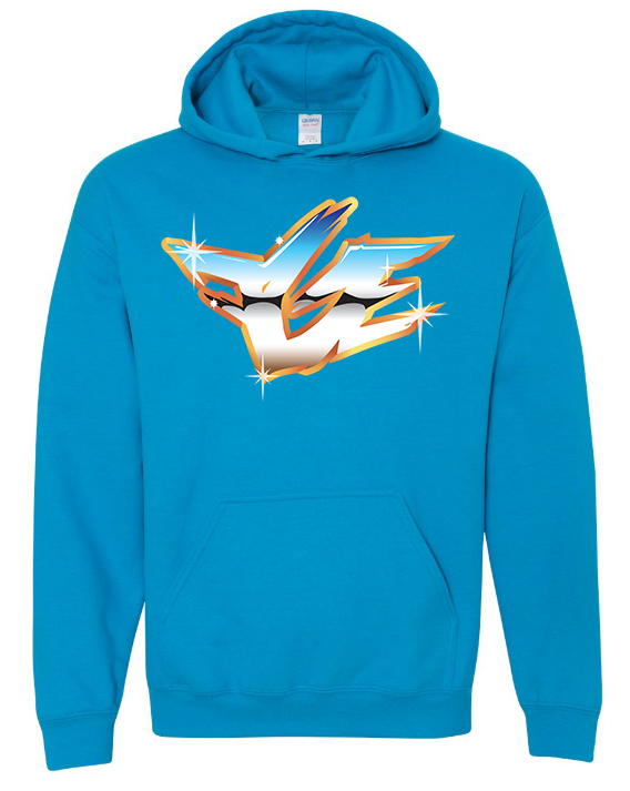 Sapphire blue hoodie sale